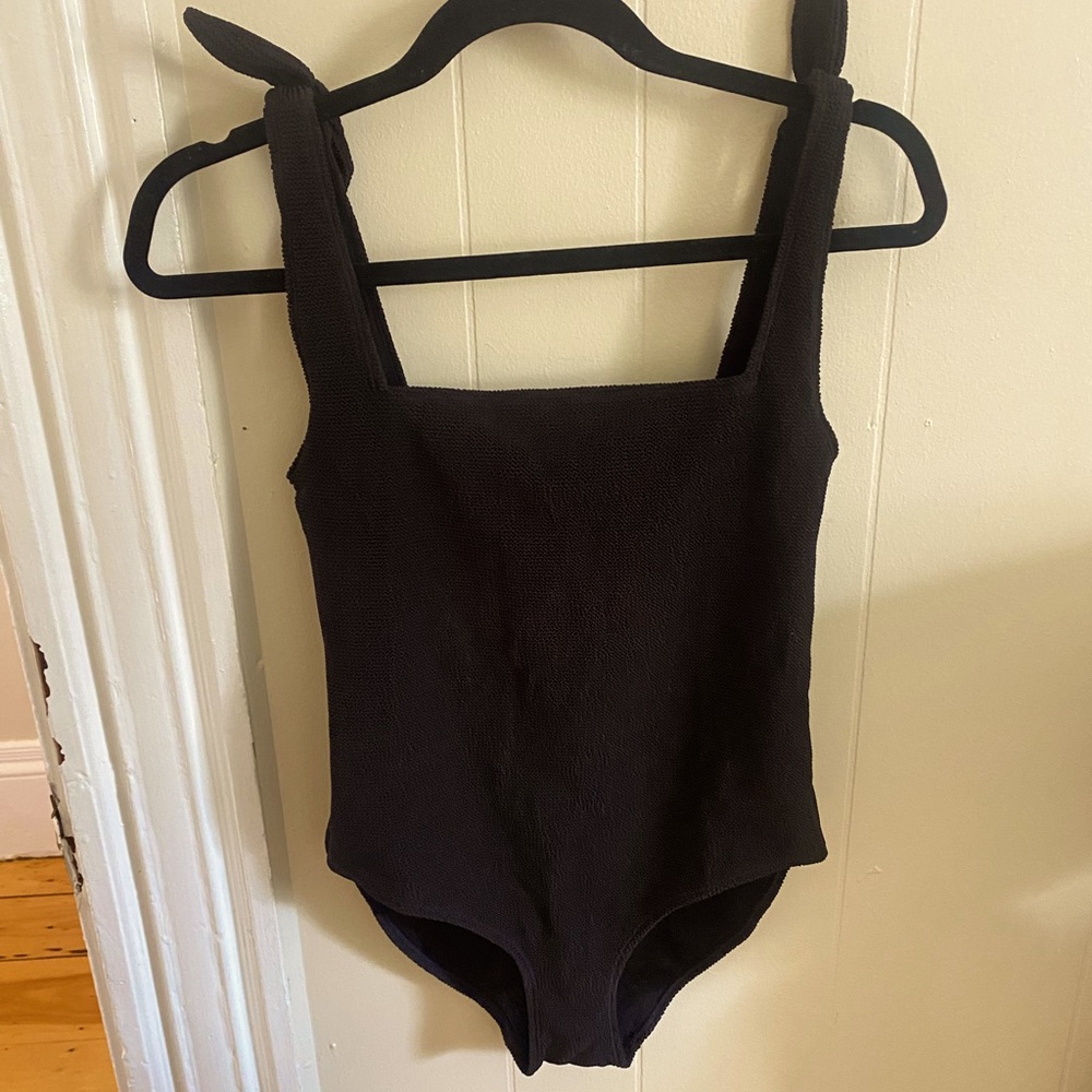 NWT - & other stories black one piece bathing suit